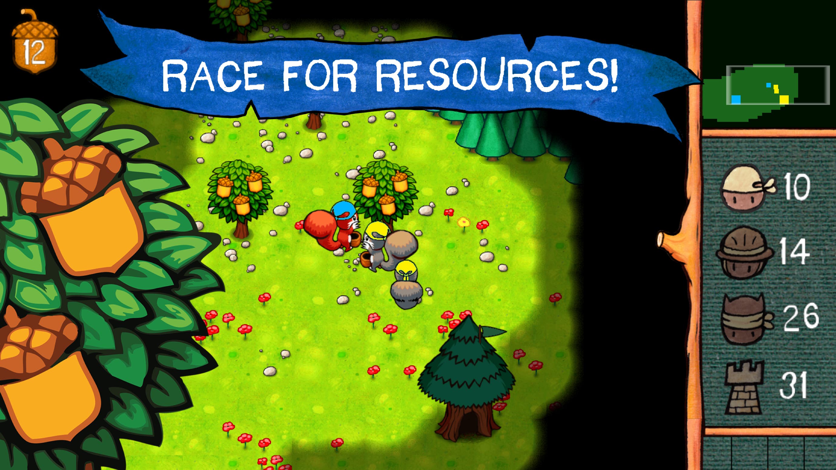 SquirrelWarz screenshot